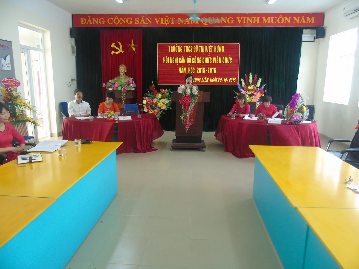 Hội nghị cán bộ công nhân viên chức